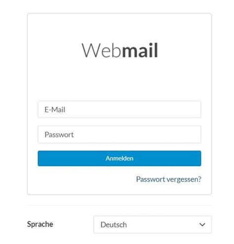 unitybox mail login probleme